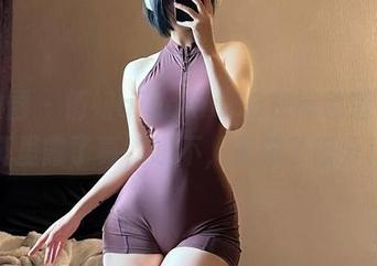 微密圈 – 俏妞qiaoniu66在黑色透明写真里露了真，哦不，是露了部分！