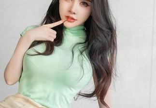 星颜社 – 我不高，但我的高跟鞋是！潘娇娇的闪闪发光套图上线了，快来瞧瞧！