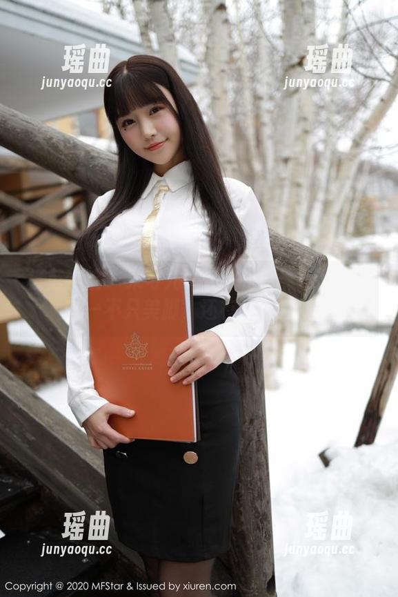 模范学院-朱可儿Flower 模范学院 - 朱可儿Flower再展私房魅力——不只美脚,还有那份气质!