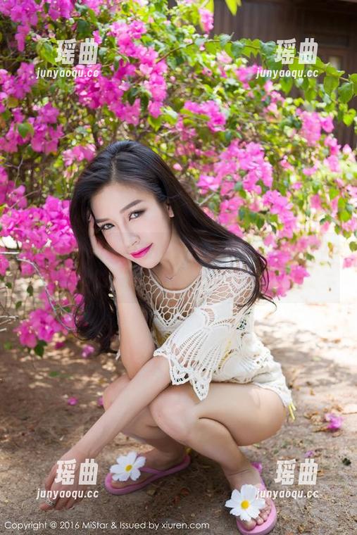 魅妍社 - 如梦似幻的泳衣，下载大奶昔Kyra的写真集吧，不会后悔！